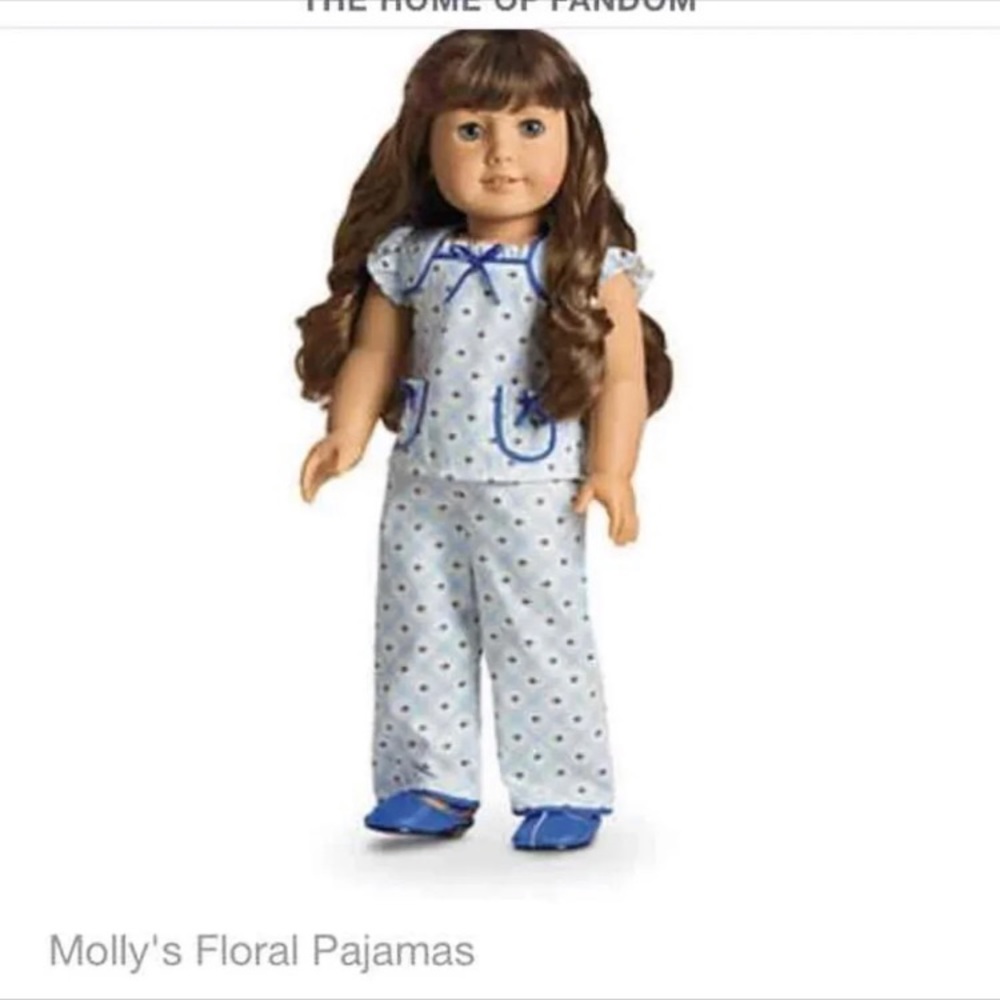 American girl doll Molly Pajamas